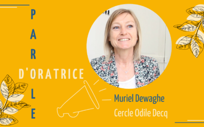 Parole d’Oratrice – Muriel Dewaghe & La voix des femmes